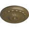 Ekena Millwork Flower Spiral Ceiling Medallion (Fits Canopies up to 2"), 12 1/4"OD x 2 1/4"P, Mississippi Mud CM12FLMMF - alternate 4
